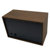 Rotating LED Wooden Watch Winder Box for 2 Watches